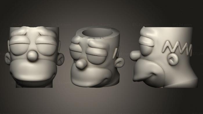 Vases (Homero, VZ_0553) 3D models for cnc